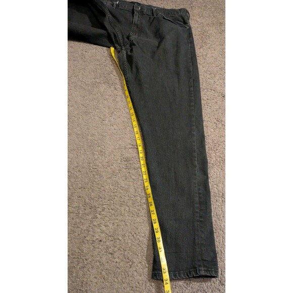 Polo Ralph Lauren Prospect Straight Leg Black Denim Jeans 42x34 - Picture 6 of 7